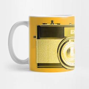 Gold/Yellow - Vintage 1960s Rangefinder Camera Mug